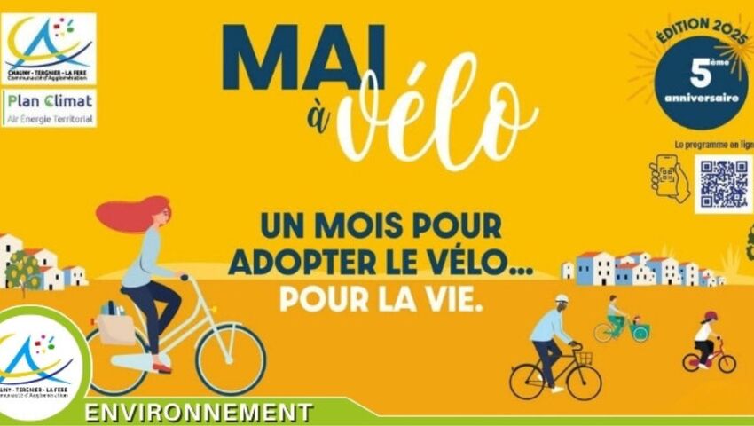 mai à vélo