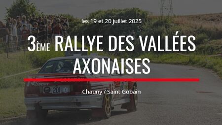 3eme rallye des vallees axonaises 2025